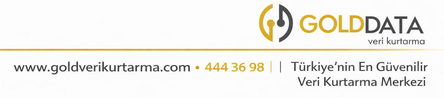Gold Data Veri Kurtarma - www.goldverikurtarma.com - 444 36 98 - Türkiye'nin En Güvenilir Veri Kurtarma Merkezi