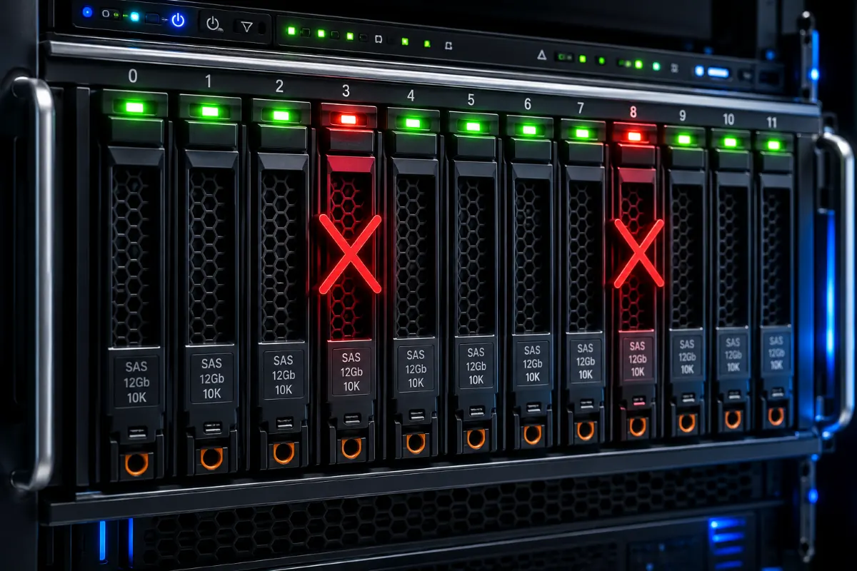 RAID (NAS / Server) veri kurtarma – RAID Disk Arızaları | Gold Data