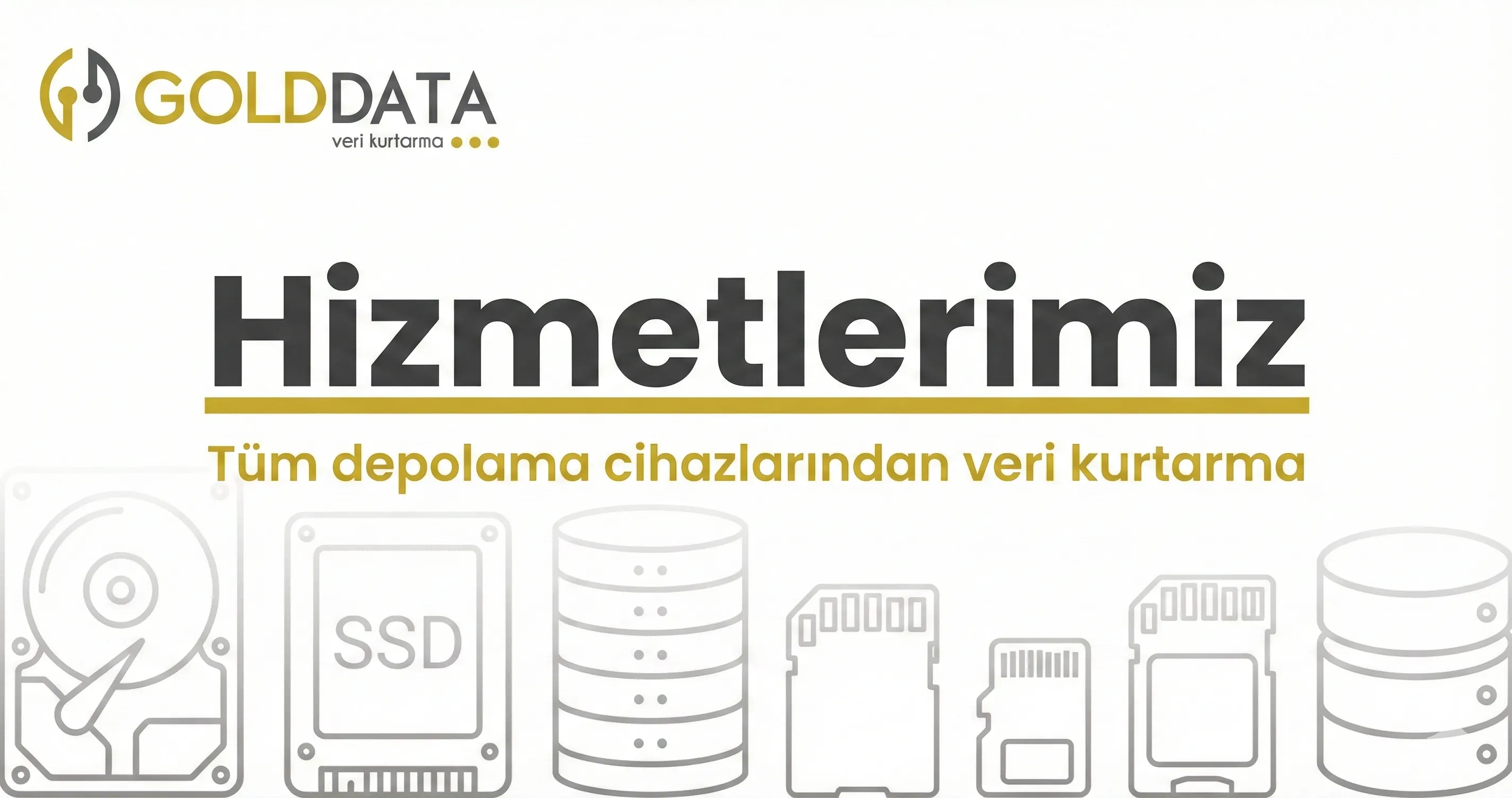golddata veri kurtarma hizmetlerimiz
