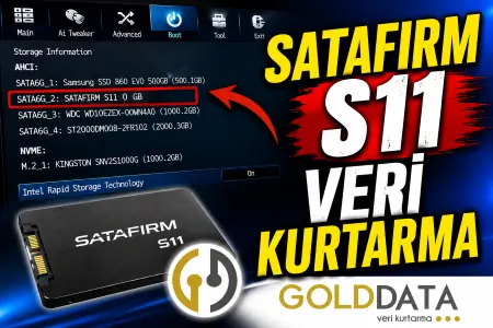 SATAFIRM S11 Hatası Ve Çözümü