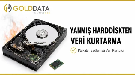 Yanmış Harddiskten Veri Kurtarma