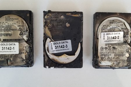 Yanmış Harddisk’ten Veri Kurtarma