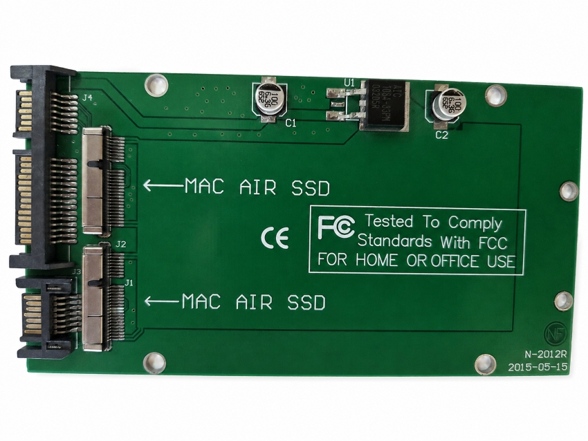 MacBook Air A1370 ve A1369 SSD modelleri için SATA adaptörü