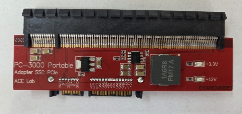 PCIe arabirimli SSD'ler için SATA dönüştürücü