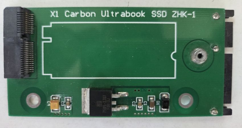 Lenovo X1 Carbon ultrabook SSD'si için SATA adaptörü