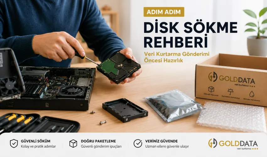 Bilgisayardan Harddisk ve SSD Sökme Rehberi