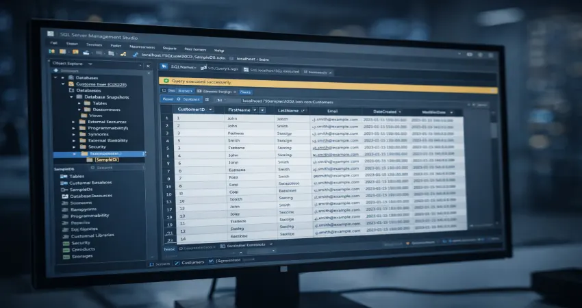 GOLD DATA SQL veritabanı onarma laboratuvar ortamı