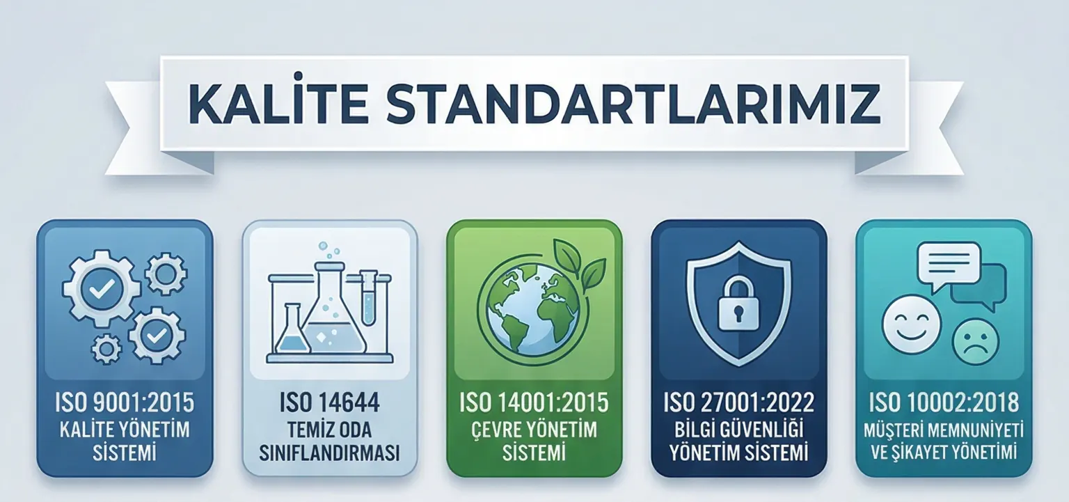 Çünkü Kalite Bizim Standardımız