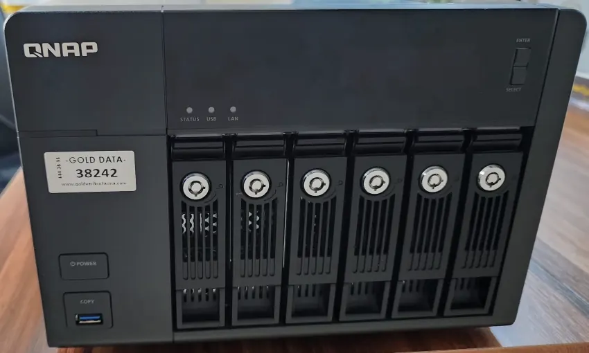 QNAP TS-653 Pro RAID-5 Veri Kurtarma