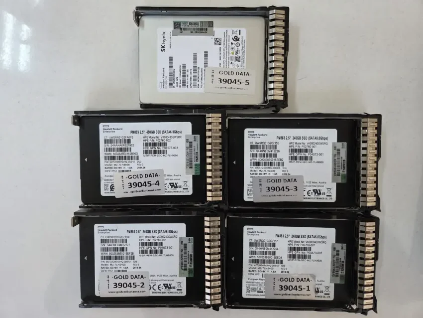 Disk sıraları karıştırılarak ulaştırılan raid dizisi