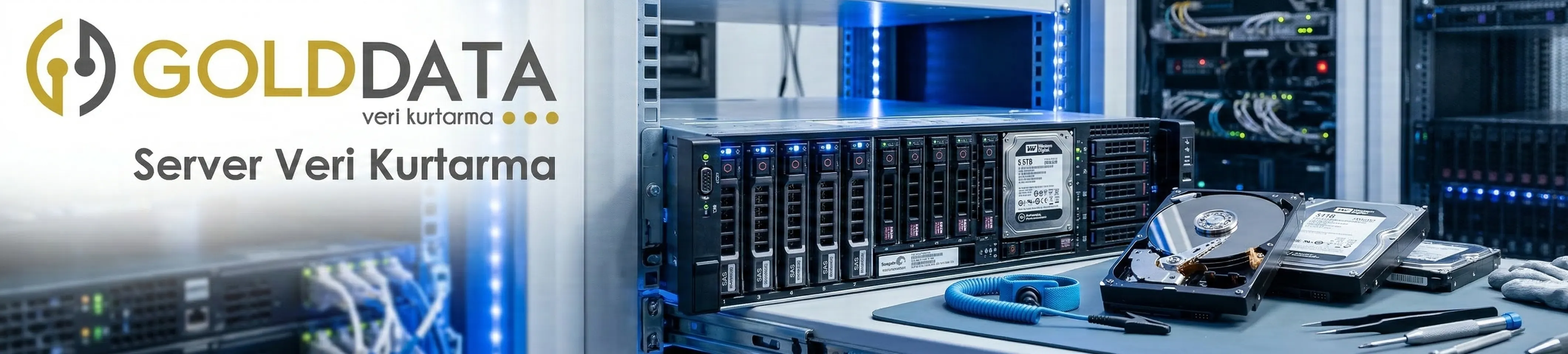 Server Veri Kurtarma Hizmetlerimiz