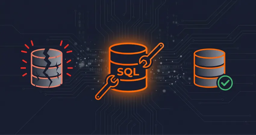 SQL veritabanı MDF dosyası onarma hizmeti - GOLD DATA