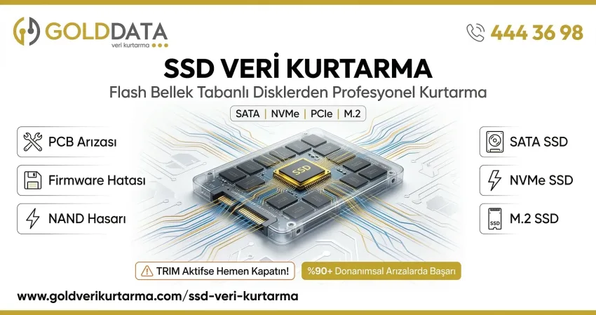 SSD Disk Veri Kurtarma SSD Disk Veri Kurtarma