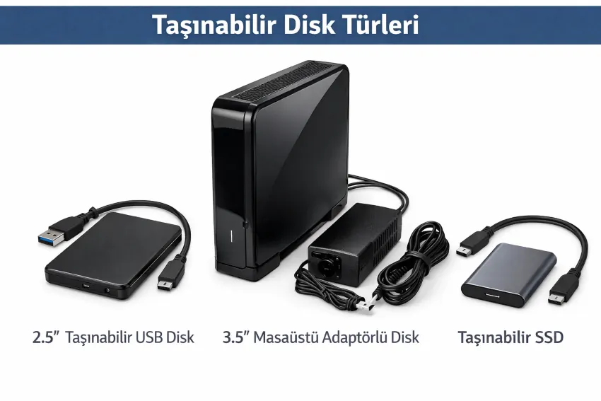 Taşınabilir Harddisk Rehberi - GOLD DATA Taşınabilir Harddisk Rehberi - Mekanik HDD ve SSD Karşılaştırma