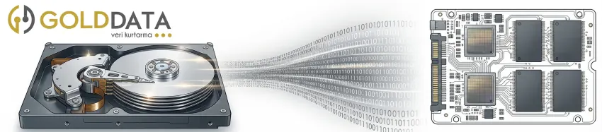 Veriler Disklerde Nasıl Depolanıyor - HDD ve SSD Veri Depolama Şeması