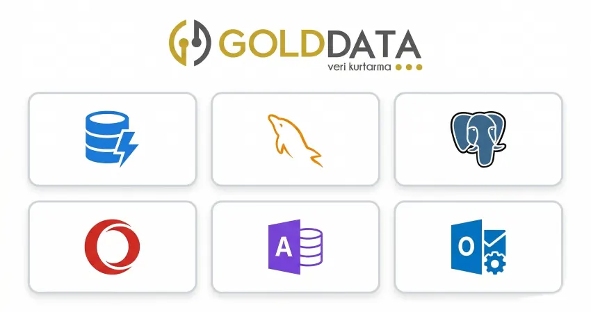 Veritabanı Onarma - Desteklenen Database Türleri ve Dosya Formatları